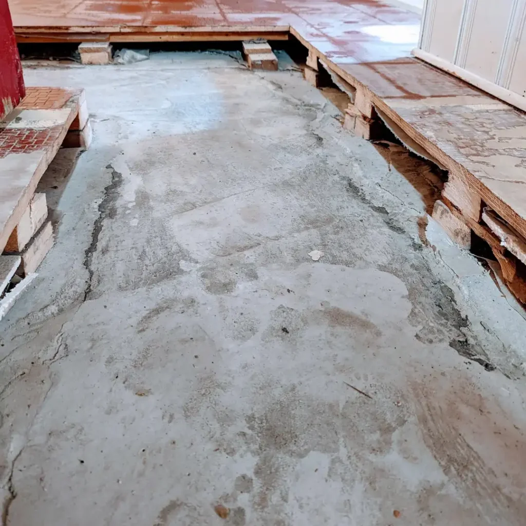 Basement Flooring Replacement