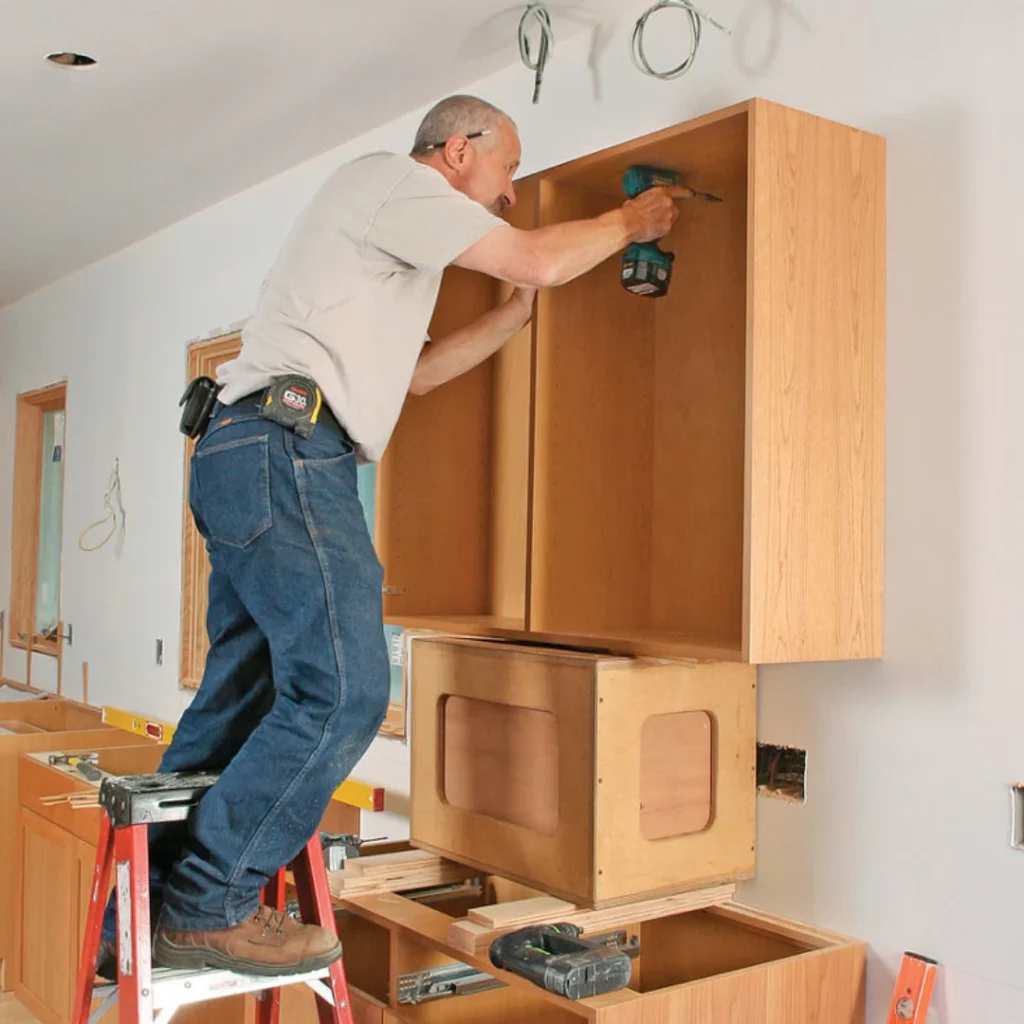 Stock Cabinet Installation