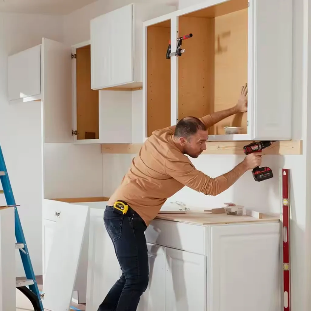 Wall and Base Cabinet Installation