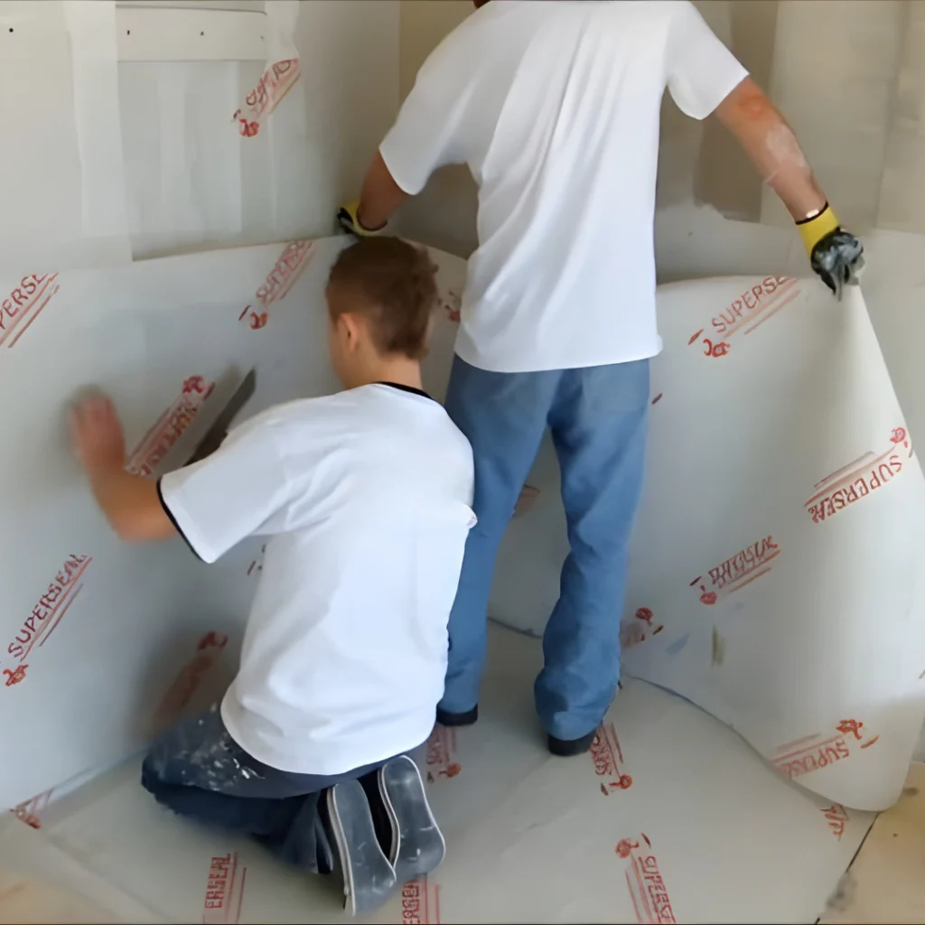 Shower Waterproofing Repairs X by MrImproveIt Remodeling in Mission, KS